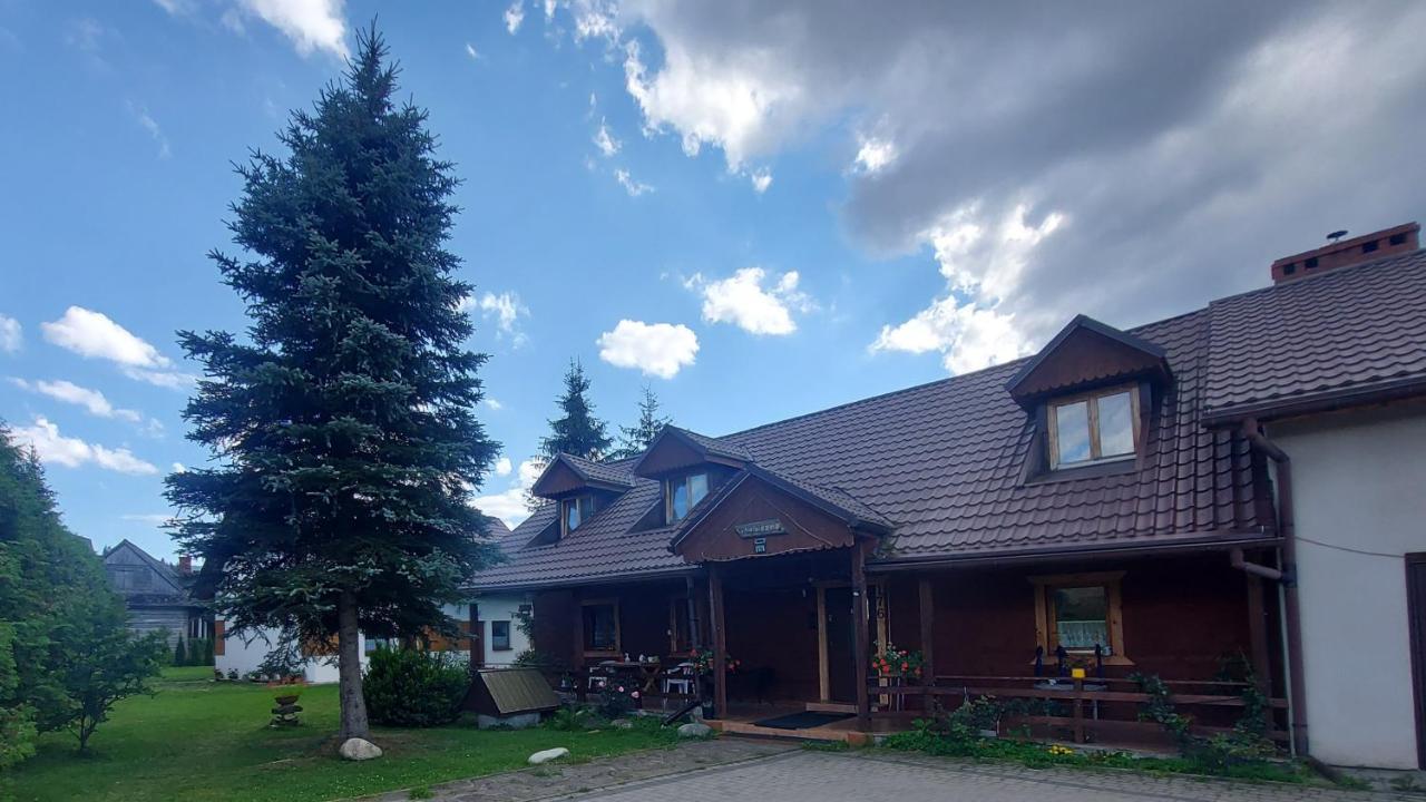 Pokoje Goscinne U Huberta Sablówka Exteriör bild